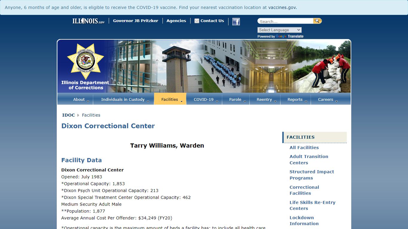 Dixon Correctional Center - Illinois